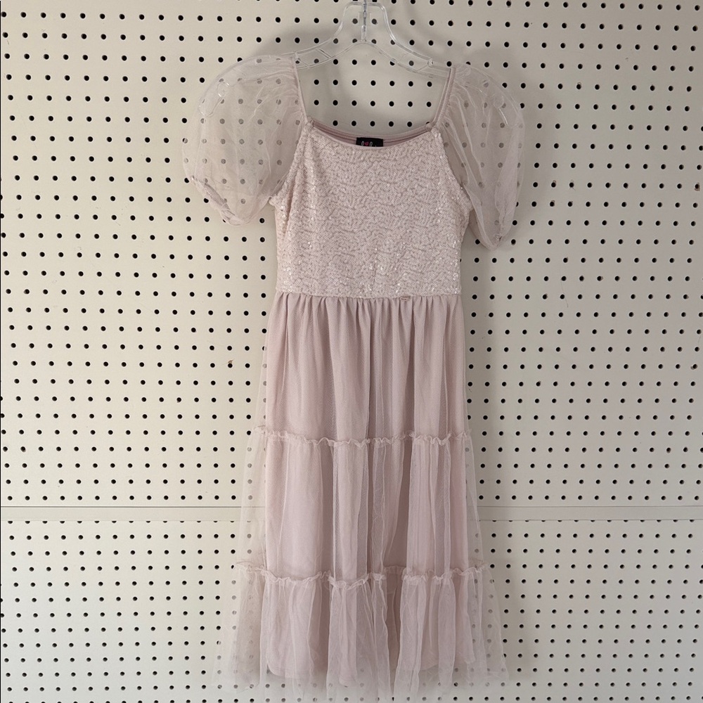 Lilt Blush Pink Formal Kids Dress